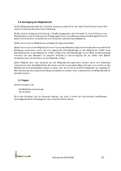 Datei:Satzung foodsharing eV Bundesweit Sitz Koeln.pdf